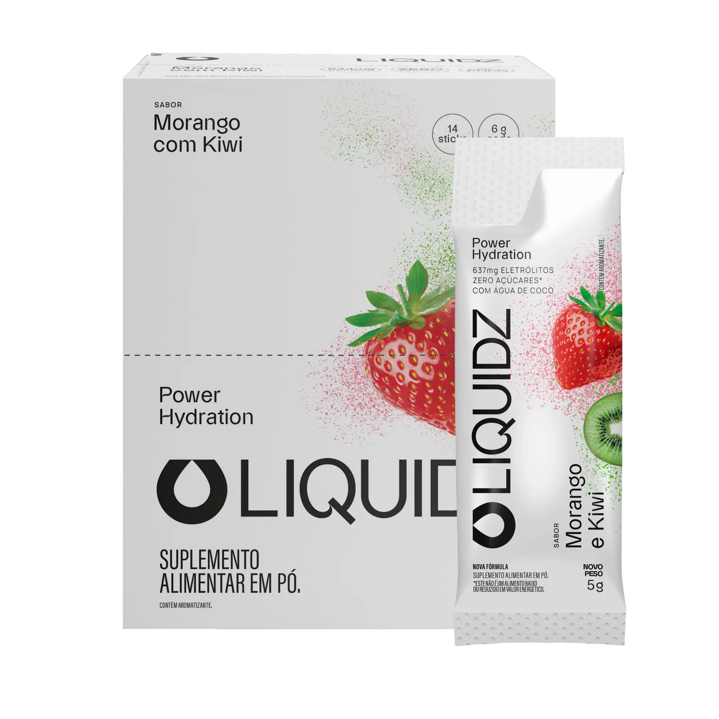 LIQUIDZ Morango c/ Kiwi cx 14un